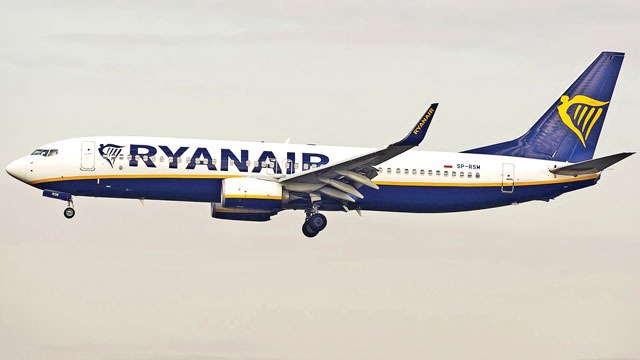 Creșterea companiei aeriene Ryanair în următorii cinci ani va veni în mare parte din Europa Centrală și de Est, din țări precum Polonia, România și Bulgaria