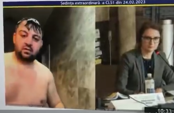 Ce s-a întâmplat cu consilierul PSD care a intrat din duș în ședința CL Sector 1