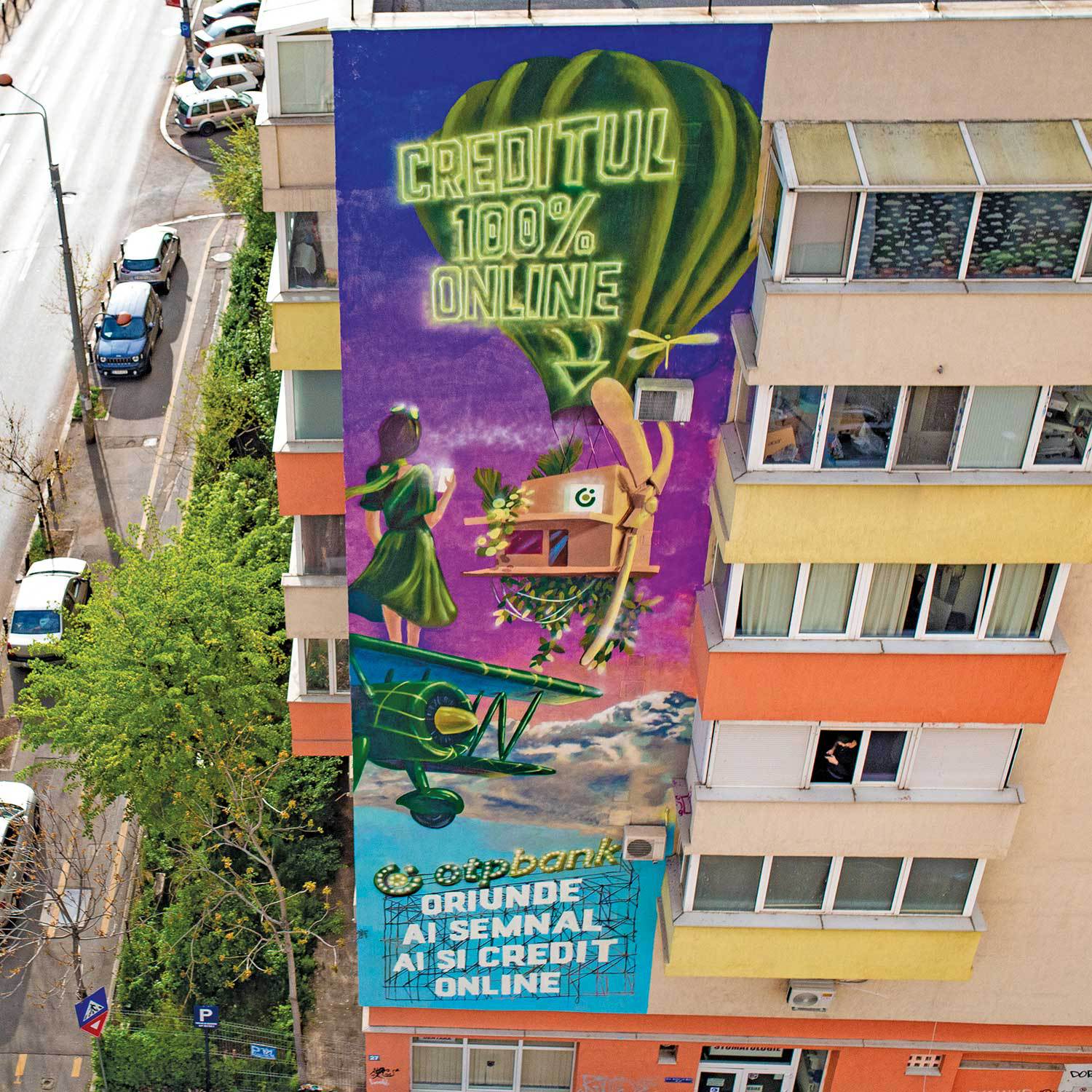 OTP Bank România | Mural, creditul 100% online