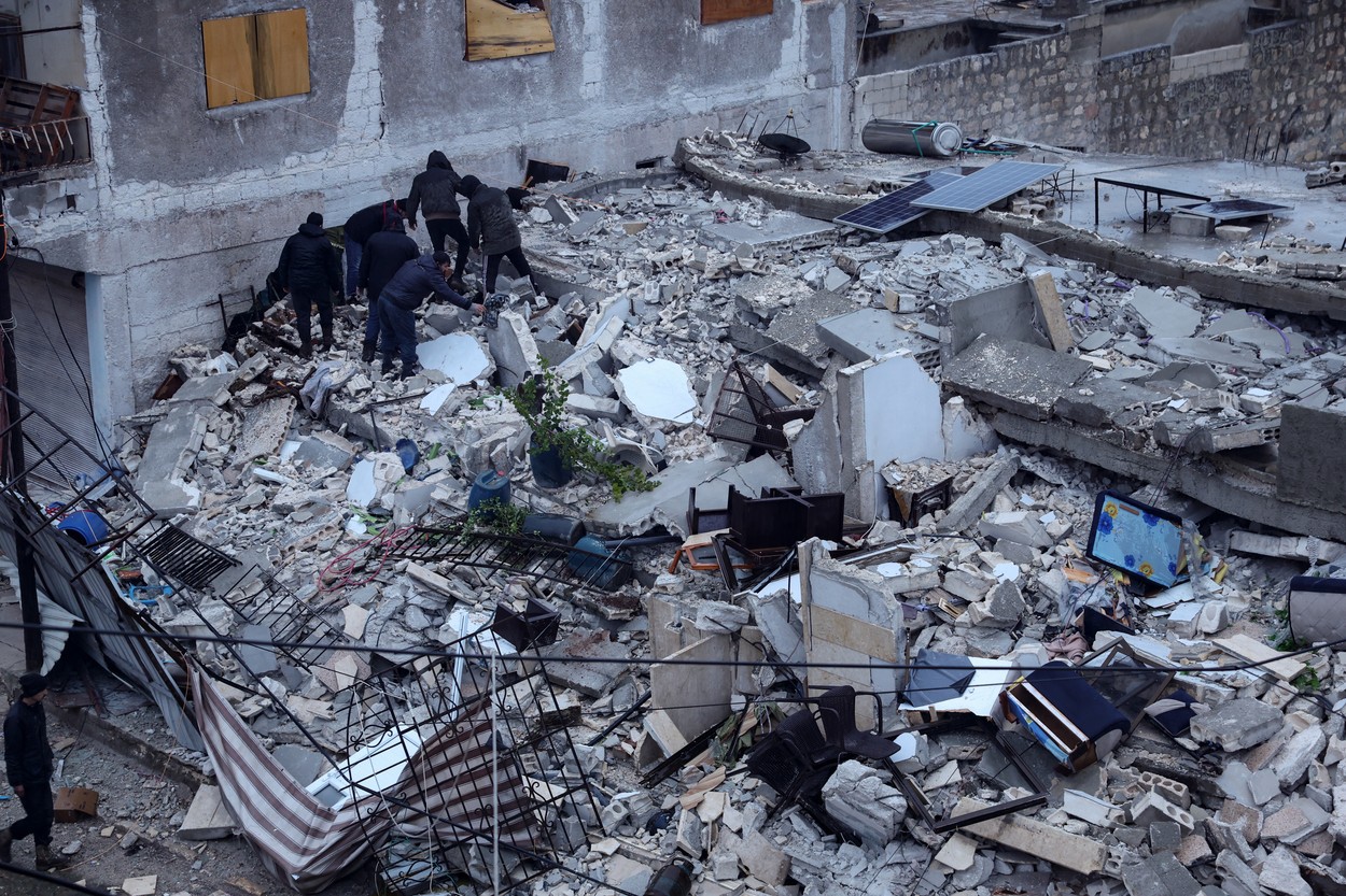 Numărul morților în urma cutremurului din Turcia-Siria a trecut de 7.800