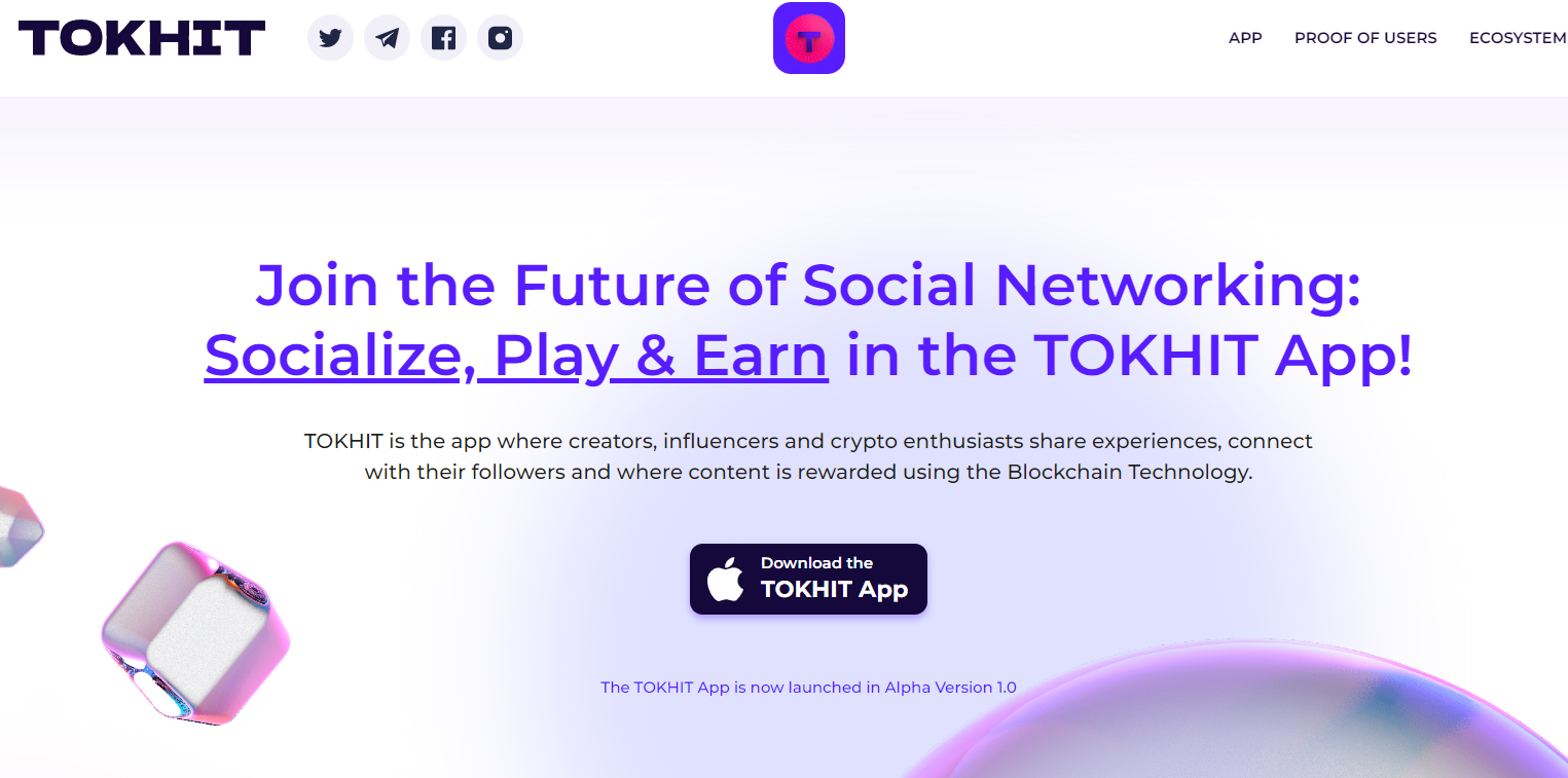 Update: Tokhit, un start-up din Cluj, susține că ar fi primit finanțare de 100 mil. $, aproape egală cu toți banii luați de toate start-up-urile din România în întreg anul 2022 de la fondurile de capital de risc. Structura tranzacției, numele investitorilor, al avocaților și consultanților - secret. Aplicația, locul 107 în Apple Store, cu 30 de recenzii.