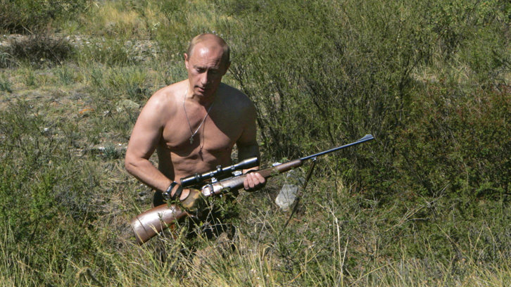 Vladimir Putin s-a deplasat în Crimeea