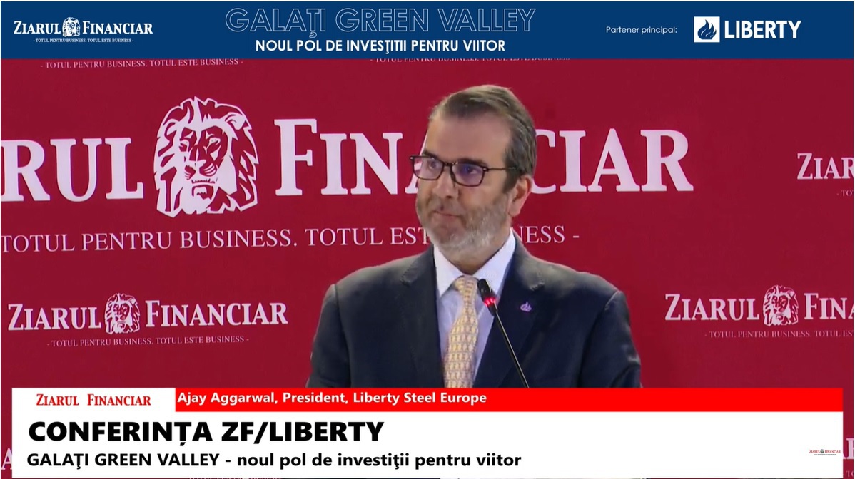 Ajay Aggarwal, Liberty Steel Europe: România are un potențial enorm de a deveni principalul producător de hidrogen din Europa, iar Galațiul s-ar putea afla în centrul acestui program