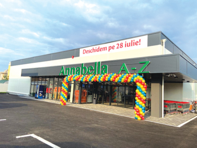 Annabella, unul dintre cei mai puternici jucători cu capital românesc din comerțul alimentar, a ajuns la 100 de magazine la nivel național