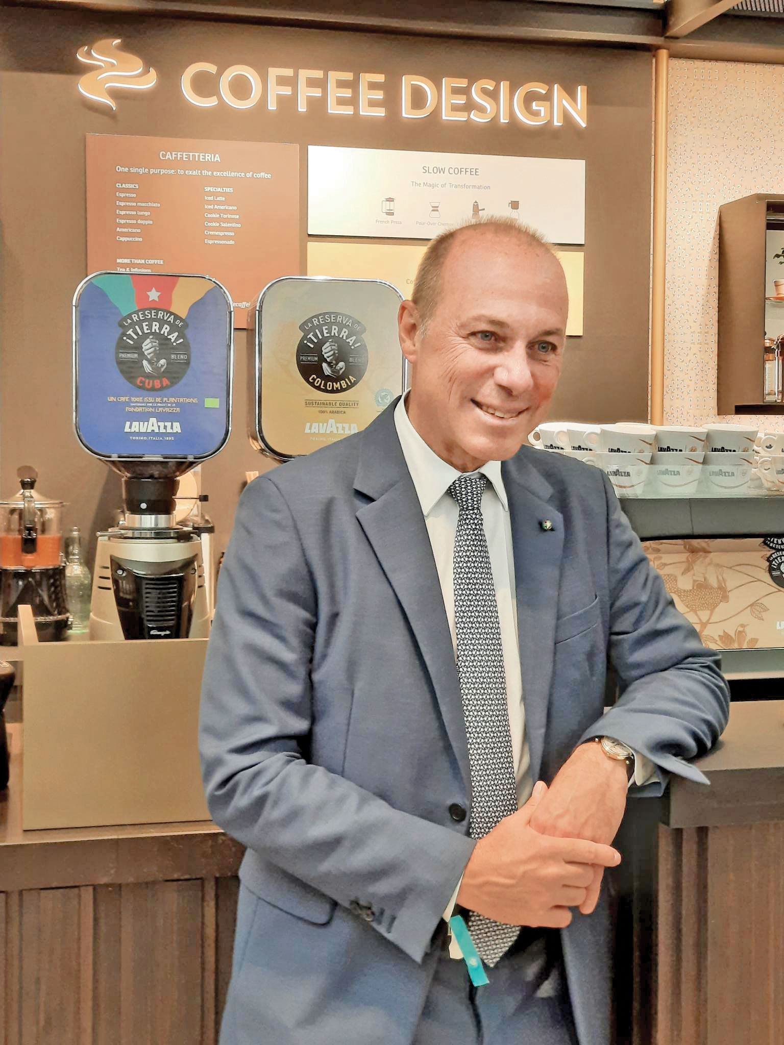 Giuseppe Lavazza, președintele grupului italian Lavazza: România este o țară foarte importantă pentru grupul nostru, a avut mereu tendința de a crește din punctul de vedere al consumului de cafea