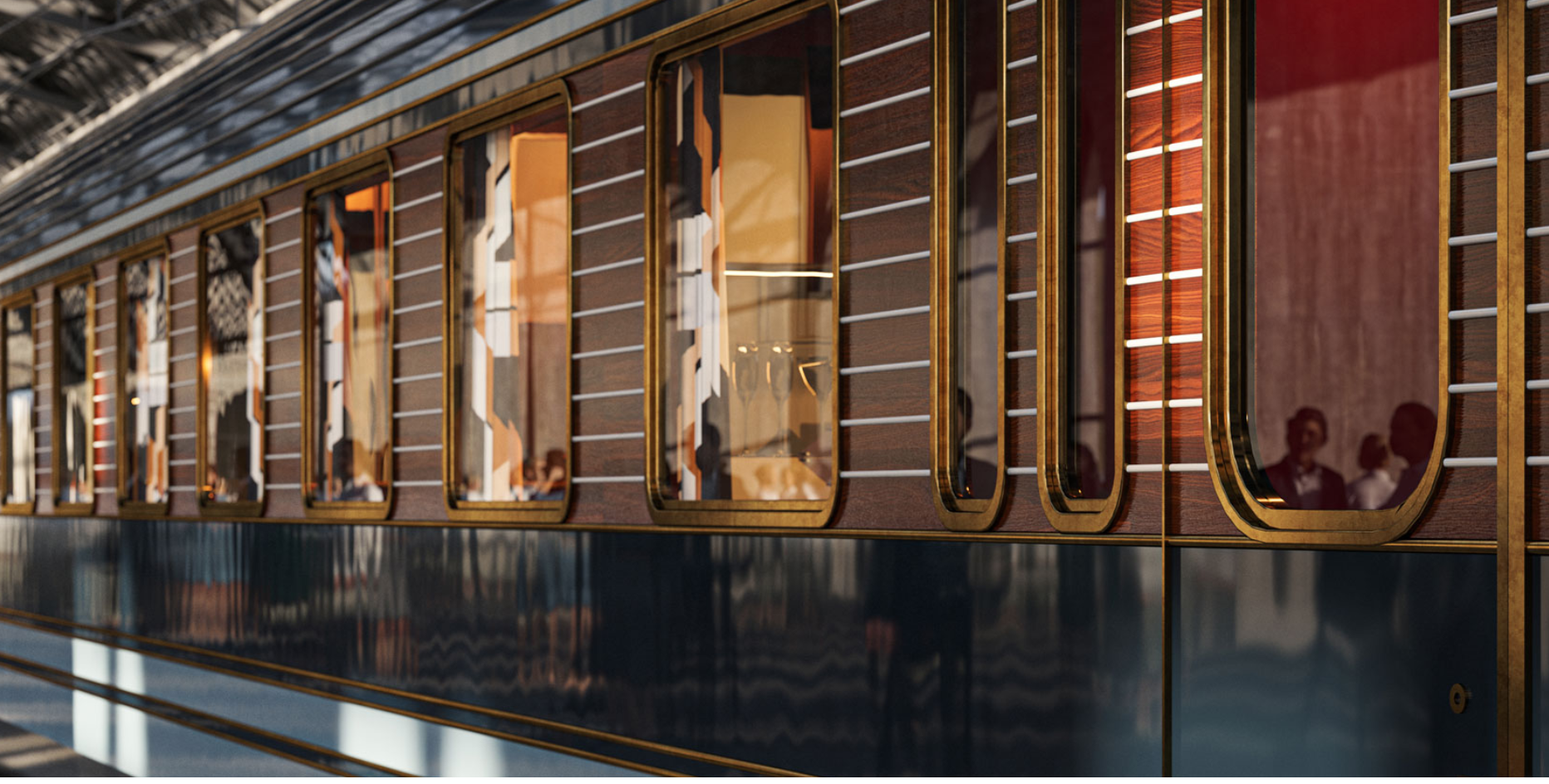 Cum arată interiorul noului tren „La Dolce Vita”, construit de Orient Express.Pentru o noapte în vagoanele de lux plătești între 6.600-25.000 euro - GALERIE FOTO