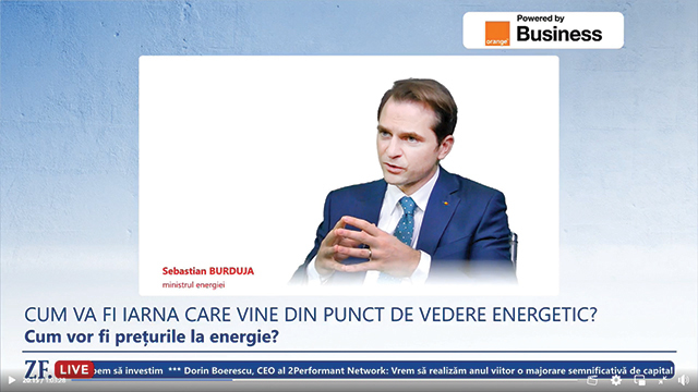 Ce spune Sebastian Burduja, ministrul energiei, despre rețeaua de gaze din România