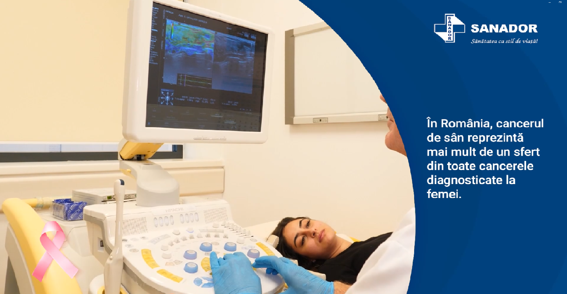 Cancerul de sân poate fi diagnosticat în stadiu incipient prin teste de screening precum mamografia sau ecografia de sân