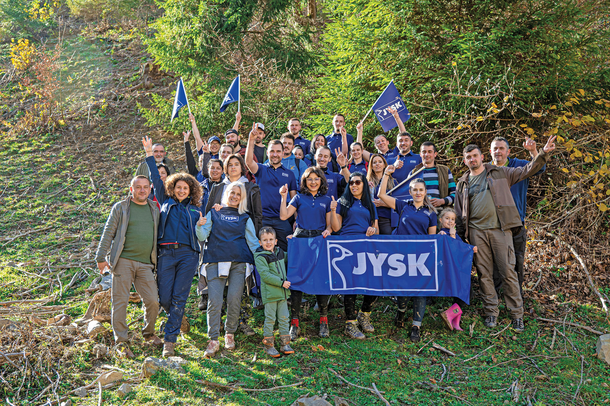CSR 2023. Pădurea JYSK la Roșia Montană