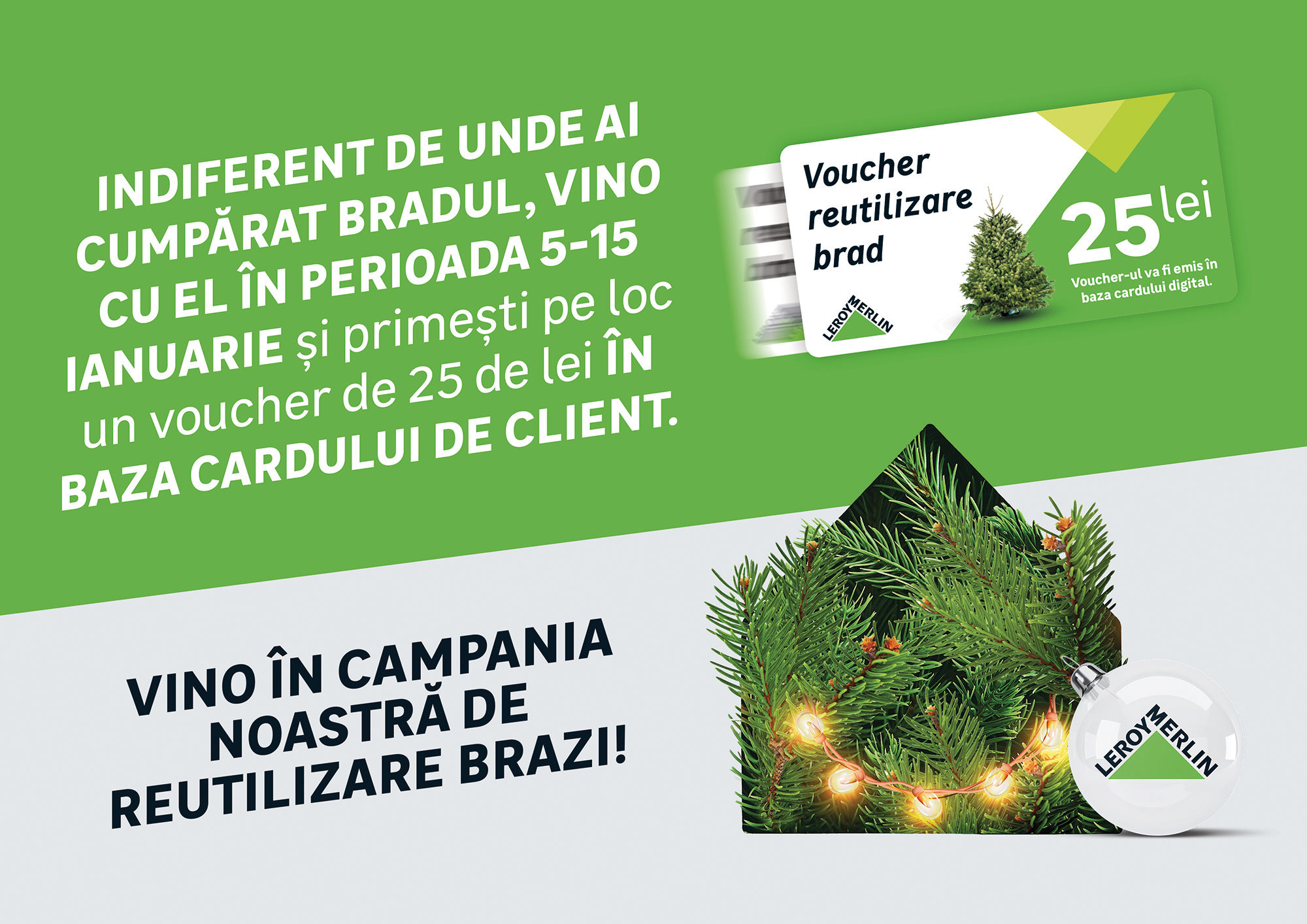 CSR 2023. Campania de Vânzare Sustenabilă a Brazilor de Crăciun