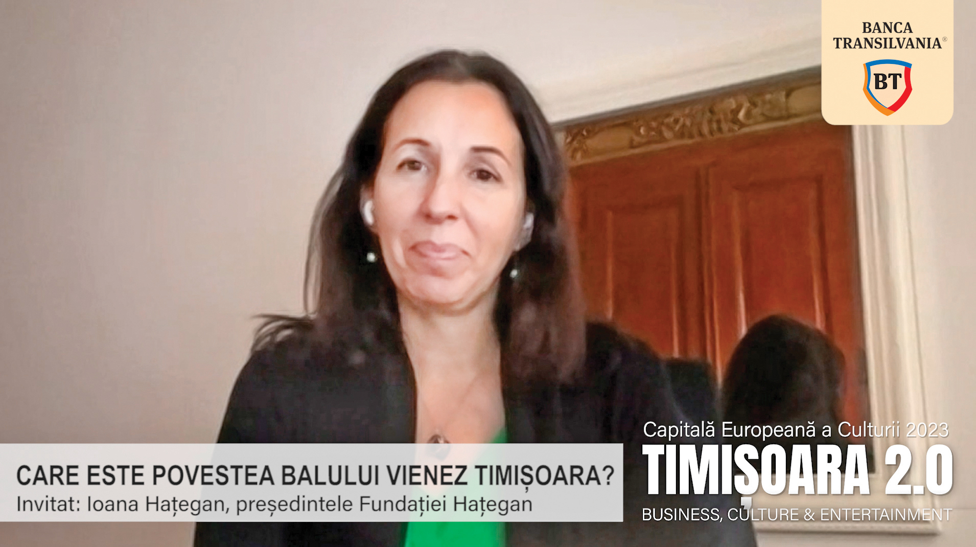 Timișoara Capitală Europeană a Culturii în 2023. Ioana Hațegan, organizatoarea Balului Vienez de la Timișoara: În 2023 există o energie aparte în oraș. Vibrația e dată de capacitatea localnicilor de a se uni pentru un scop comun