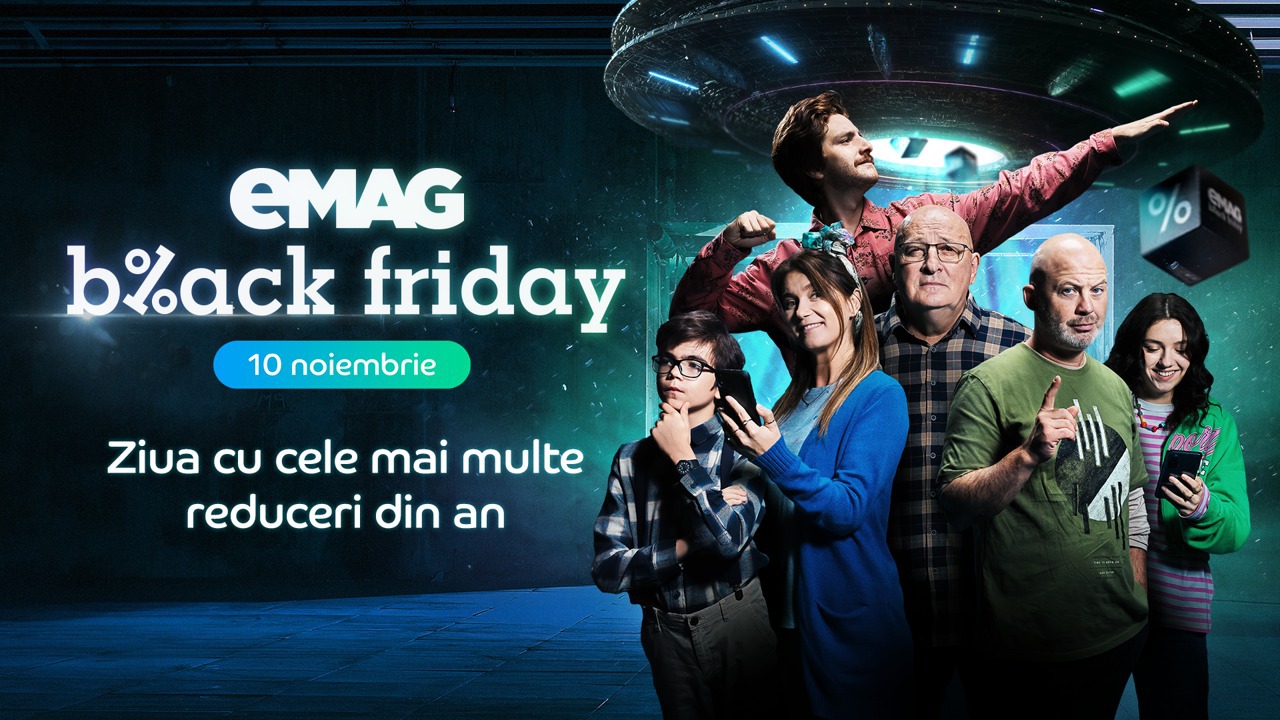 Record pentru eMAG de Black Friday: Cel mai mare retailer online din România a avut vânzări de peste 730 mil. lei pe 10 noiembrie, cu 50 mil. lei în plus față de ținta sa inițială