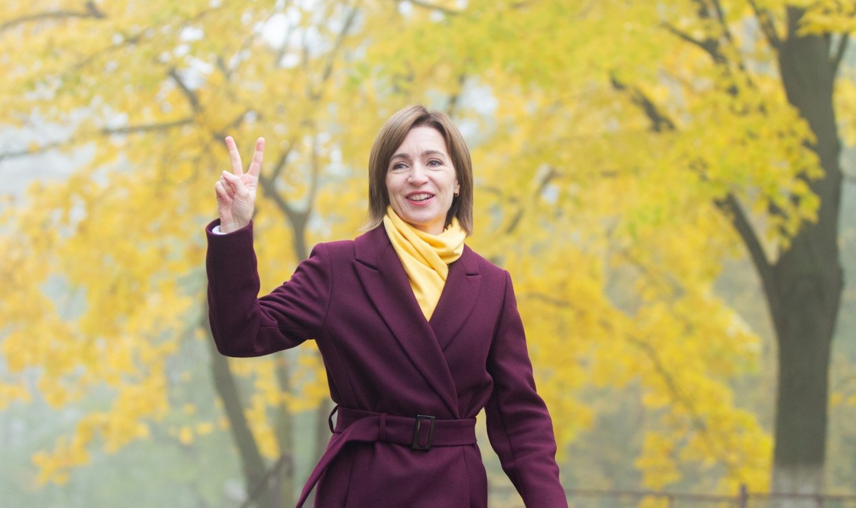 Maia Sandu a votat în cadrul alegerilor locale generale: Votul înseamnă puterea poporului