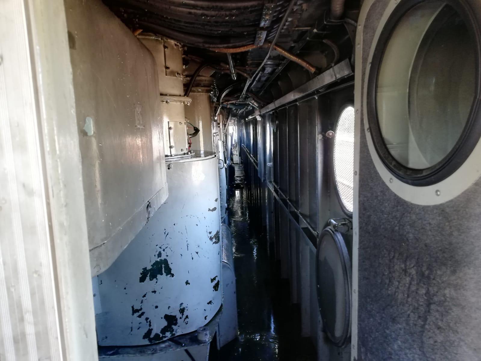 Incendiu la o locomotivă în Arad. 40 de călători s-au autoevacuat