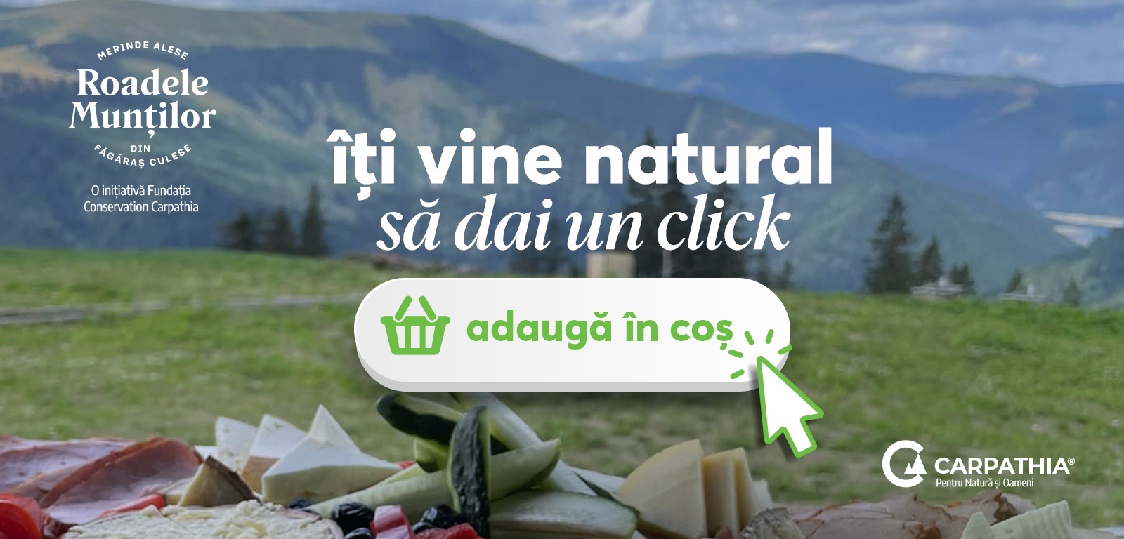 Produsele a 30 de mici producători din zona Munțillor Făgăraș, reunite într-un magazin online cu dulcețuri, zacuști, țuică și paste