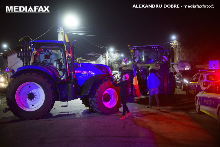 Protestul transportatorilor și fermierilor: 24 de dosare penale au fost deschise pentru instigare