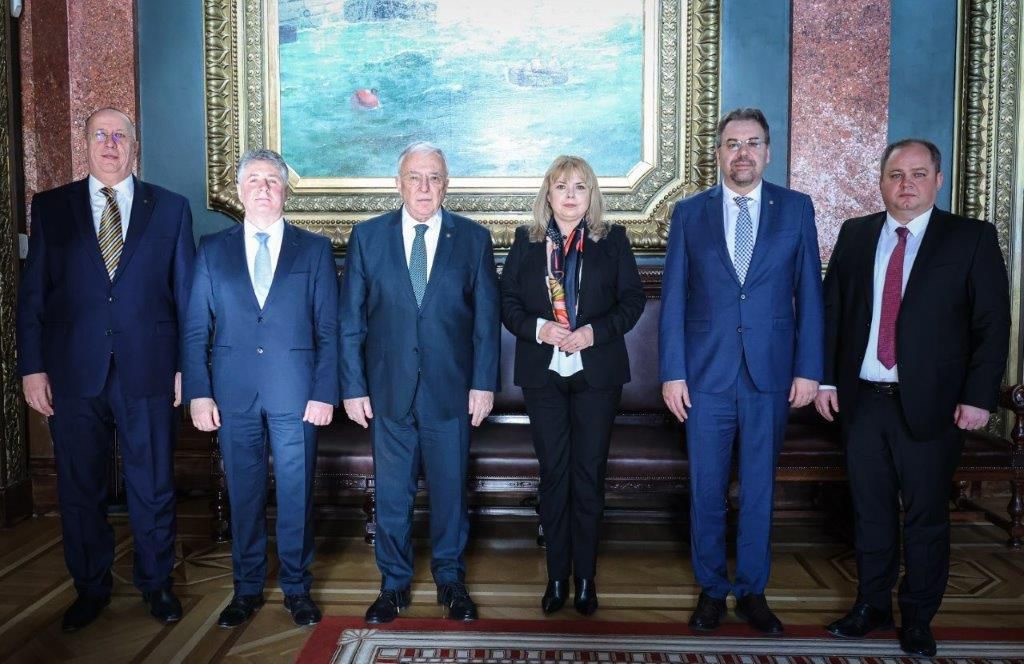Anca Dragu, noul guvernator al Băncii Naționale a Moldovei, face turul instituțiilor financiare din România