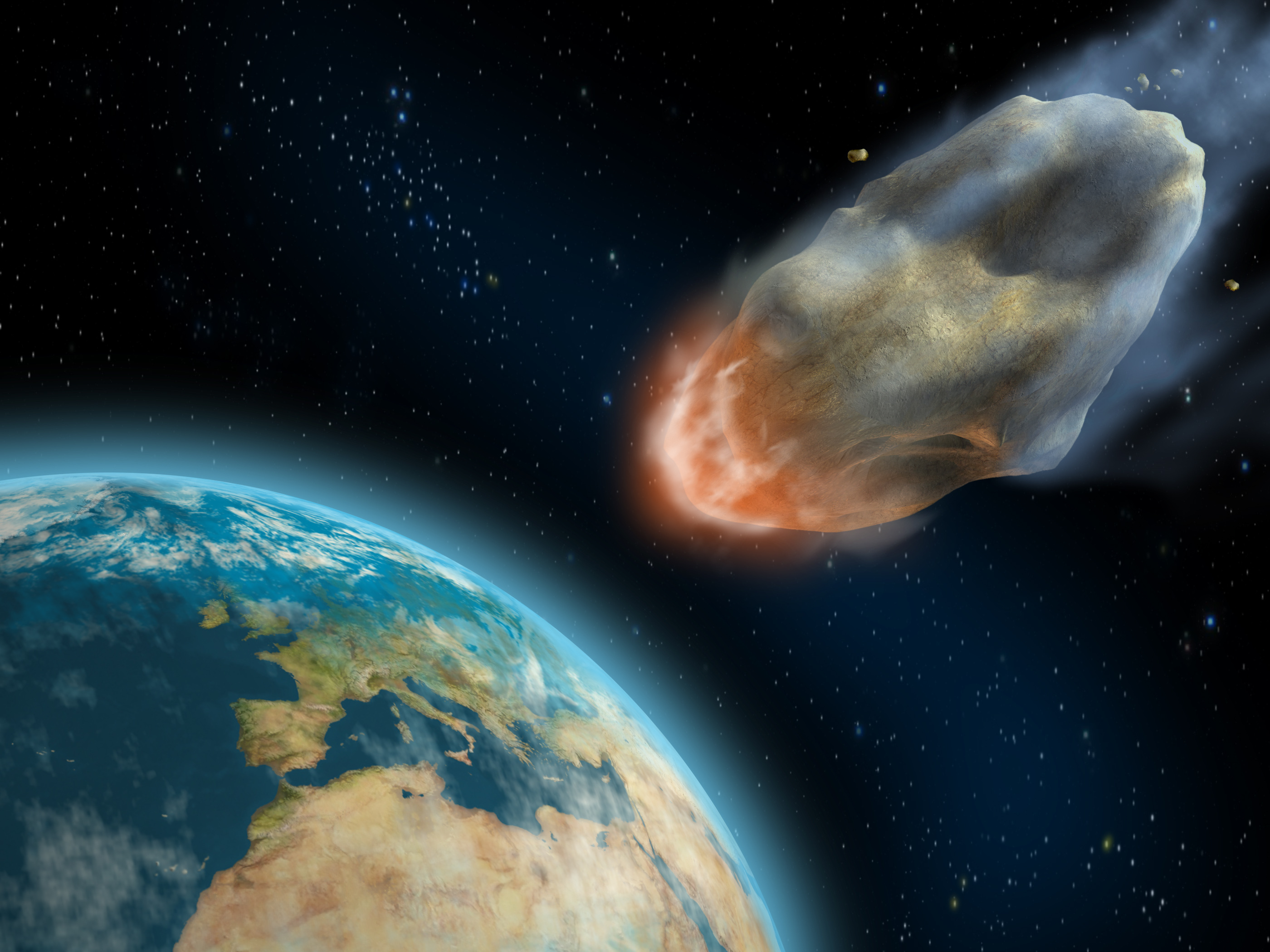 Un asteroid de dimensiunea unui zgârie-nori trece vineri aproape de Pământ