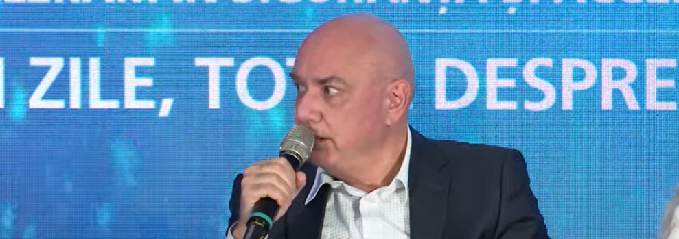 George Vișan, energy market division, Transelectrica: Avem tendința să considerăm energie regenerabile vântul și soarele, dar nu este așa. Energia regenerabilă extinsă așa cum o numesc eu este tot energia hidro care se produce în România și pe care ne facem că nu o vedem