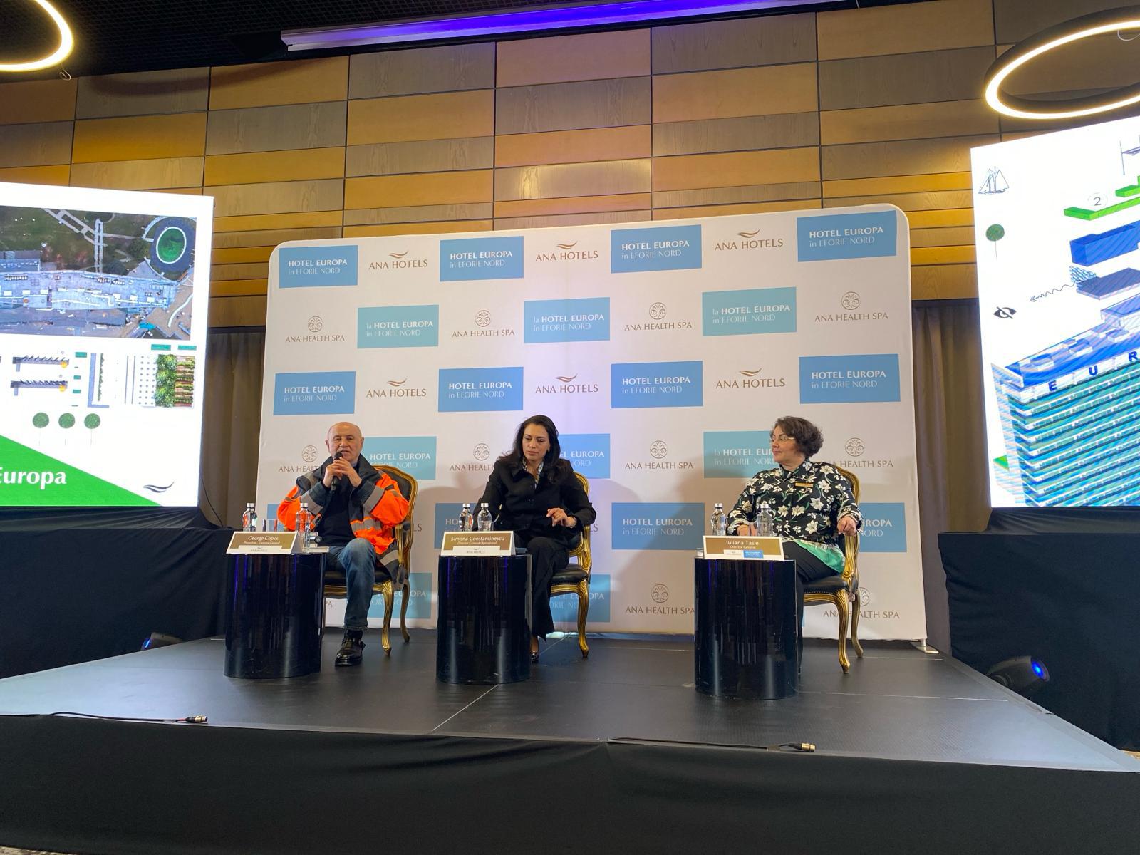 Hotelul Europa din Eforie Nord, deținut de compania ANA Hotels, a fost renovat printr-o investiție de peste 14 mil. euro, iar din 16 aprilie va putea găzdui primii turiști. George Copos, proprietarul ANA Hotels: Este cel mai amplu proiect de modernizare a hotelului în cei peste 20 de ani ai săi sub brandul ANA Hotels