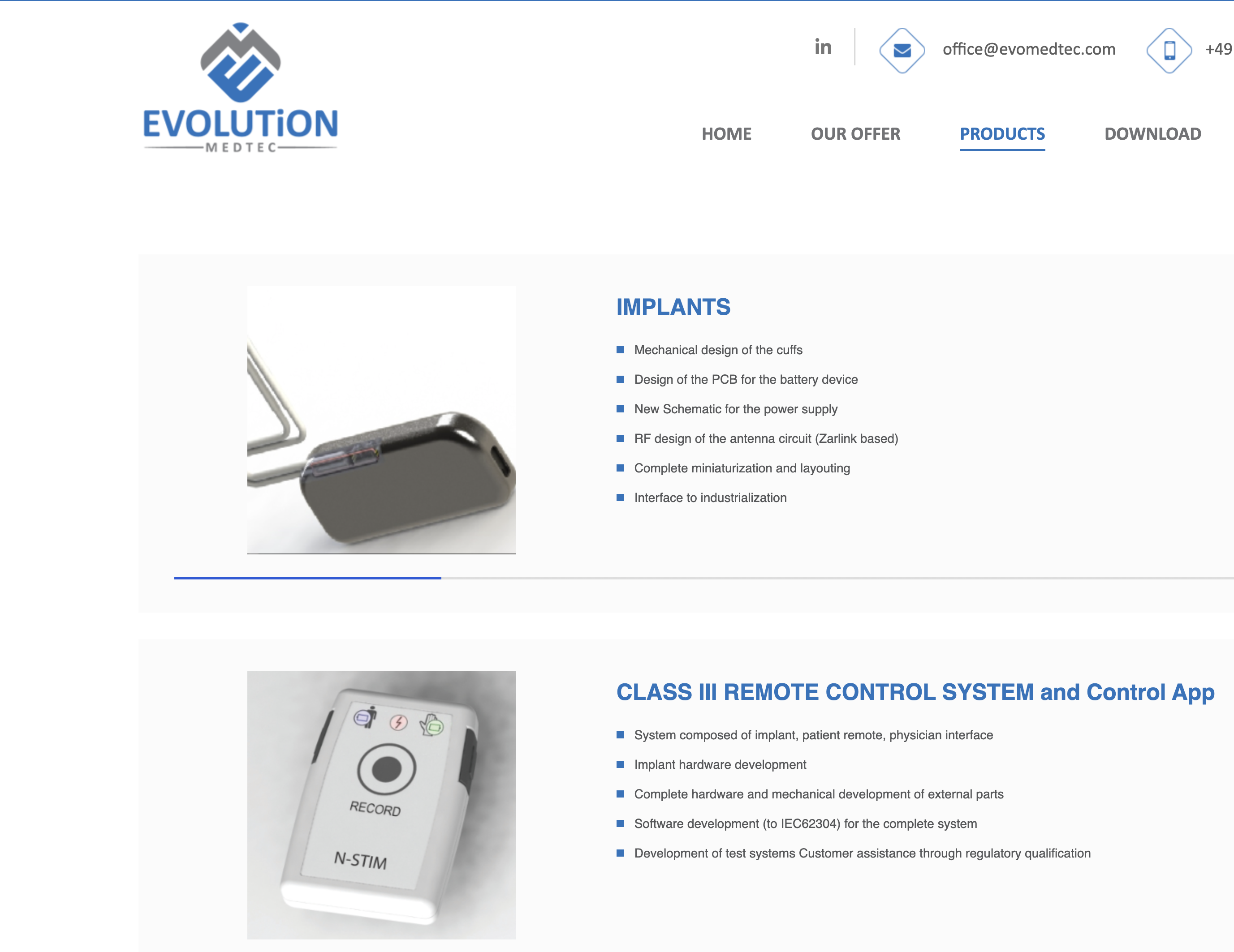 Grupul elvețian Cicor, care are o fabrică de componente electronice  în Arad, a cumpărat Evolution Medtec SRL, un furnizor de servicii de inginerie pentru industria medicală. Fondatorul Dan Negrea a mai vândut în 2014 Medtec, dar a răscumpărat acțiunile în 2018