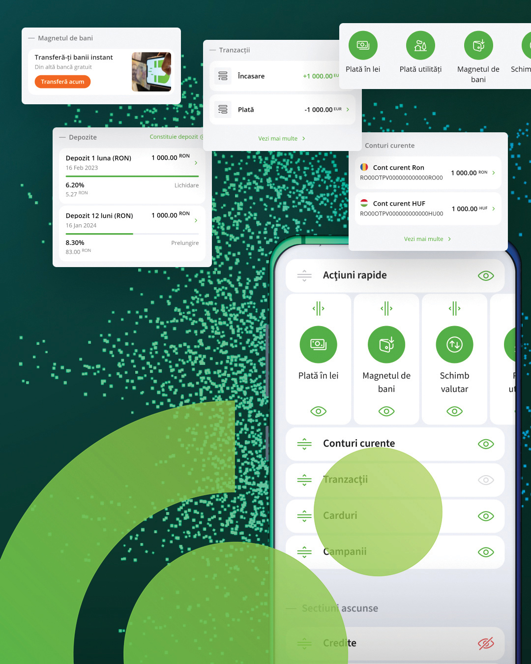 Cele mai inovatoare companii din România în 2023. Dezvoltarea unui dashboard personalizabil pentru aplicația SmartBank (aplicația mobilă de internet banking)