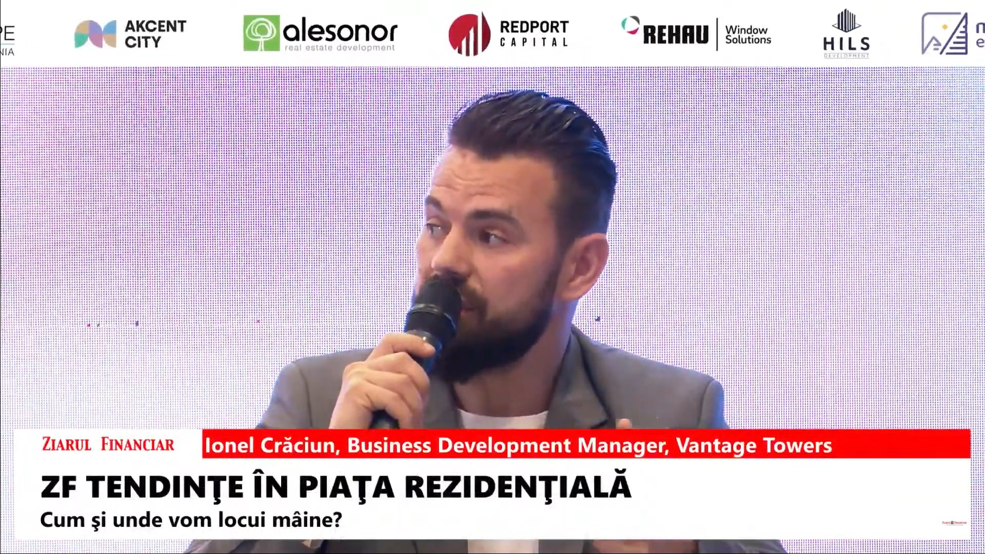 Ionel Crăciun, Vantage Towers: Când te duci să cumperi un apartament ar trebui să te întrebi și dacă ai o infrastructură de telecomunicații bună