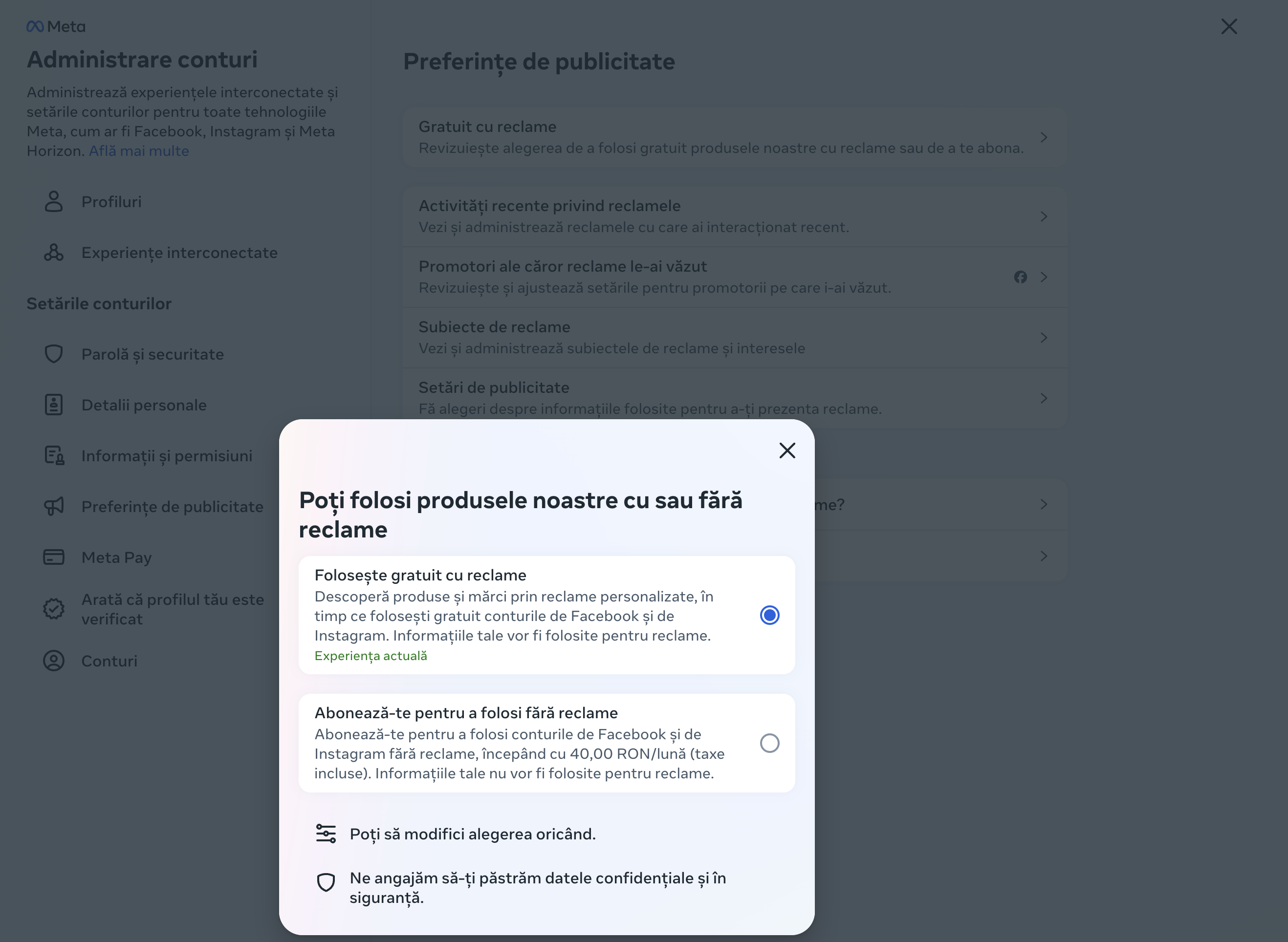 Comitetul european pentru protecția datelor: Facebook și celelalte platforme ar trebui să le ofere utilizatorilor și alternativa de a folosi serviciul fără plată și fără a li se livra reclame pe baza monitorizării activității lor online
