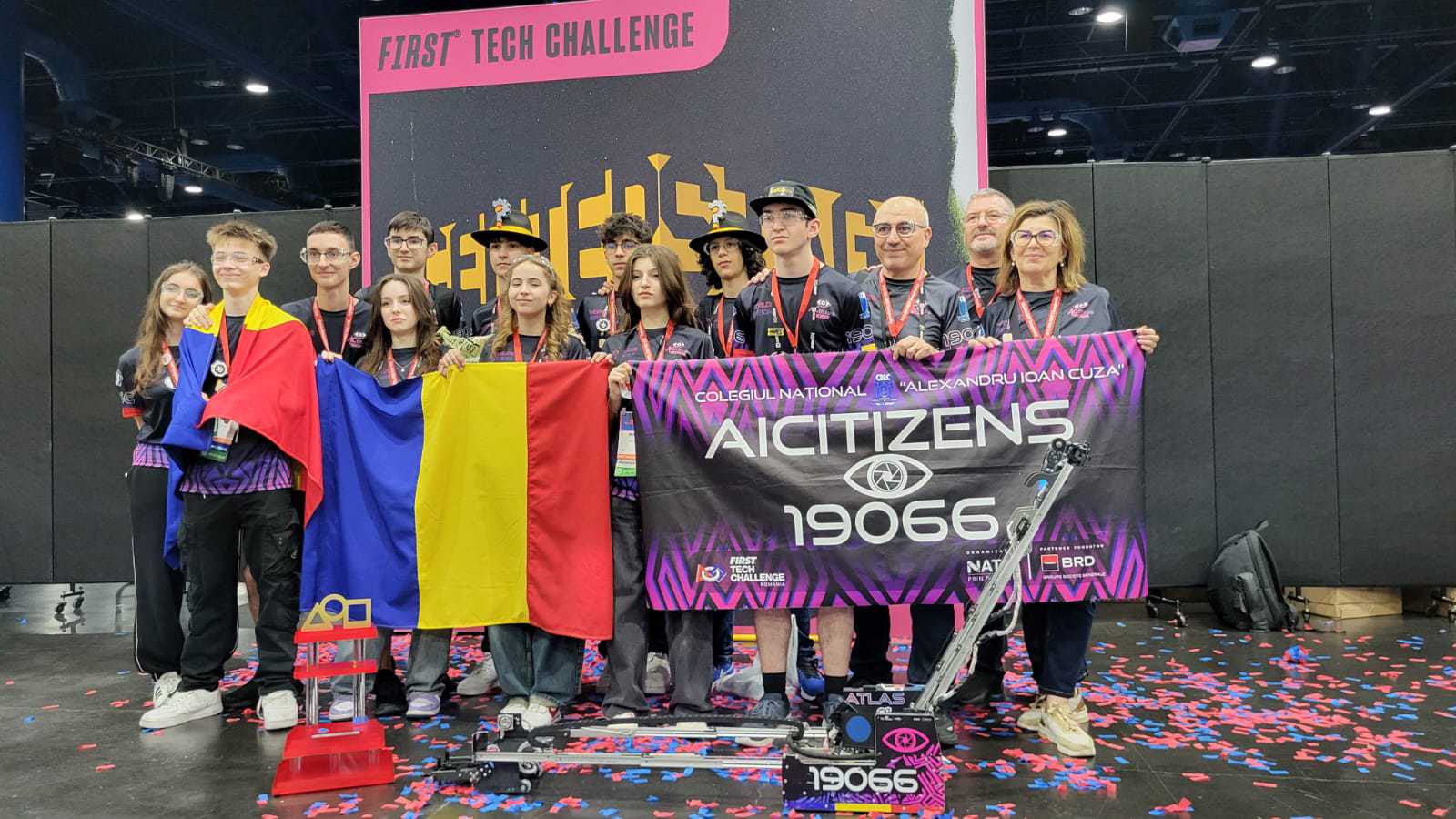 Elevii români, campioni mondiali la robotică pentru a doua oară