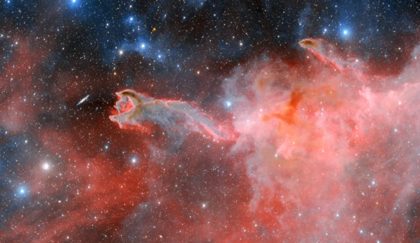 „Mâna lui Dumnezeu" fantomatică din Calea Lactee, surprinsă de astronomi