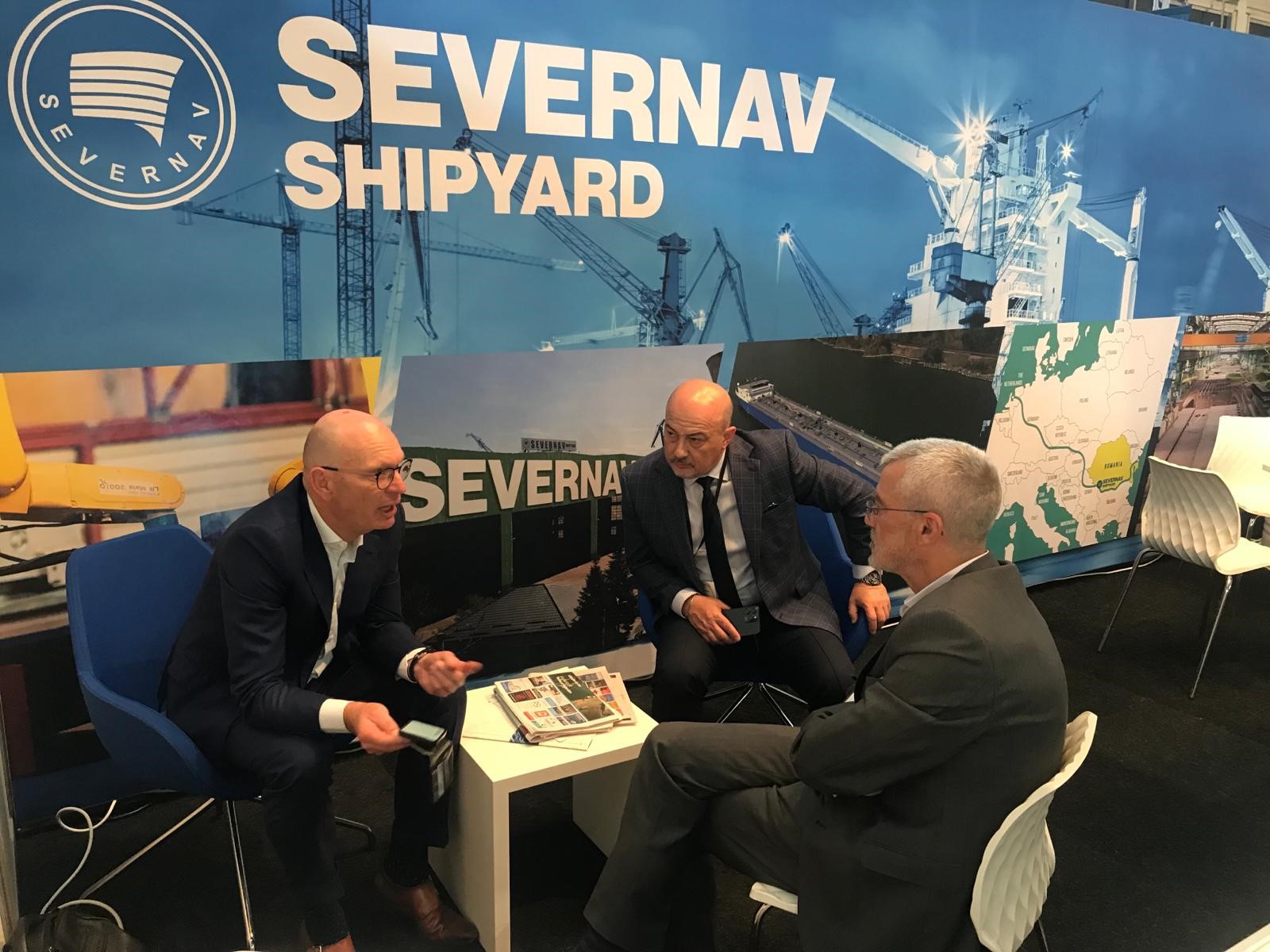 Șantierul naval Severnav vrea să facă motoare pe hidrogen și a mers la târgul Maritime Industry Gorinchem, cel mai de mare din industria navală europeană, să găsească clienți