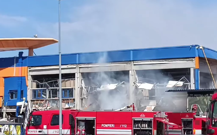 Explozie puternică la Dedeman, în Botoșani. A fost activat Planul Roșu. Sunt mulți răniți