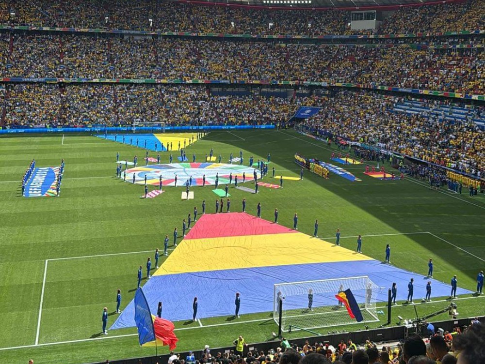 România – Ucraina 1-0, în Grupa E la EURO 2024. Nicușor Stanciu deschide scorul cu un șut fabulos