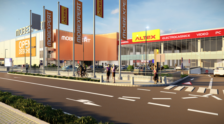 Retailerul electro-IT Altex și retailerul de mobilier Mobexpert vor lansa împreună un nou concept de magazin, odată cu inaugurarea centrului de produse și servicii dezvoltat în zona Pallady, în vara anului 2025