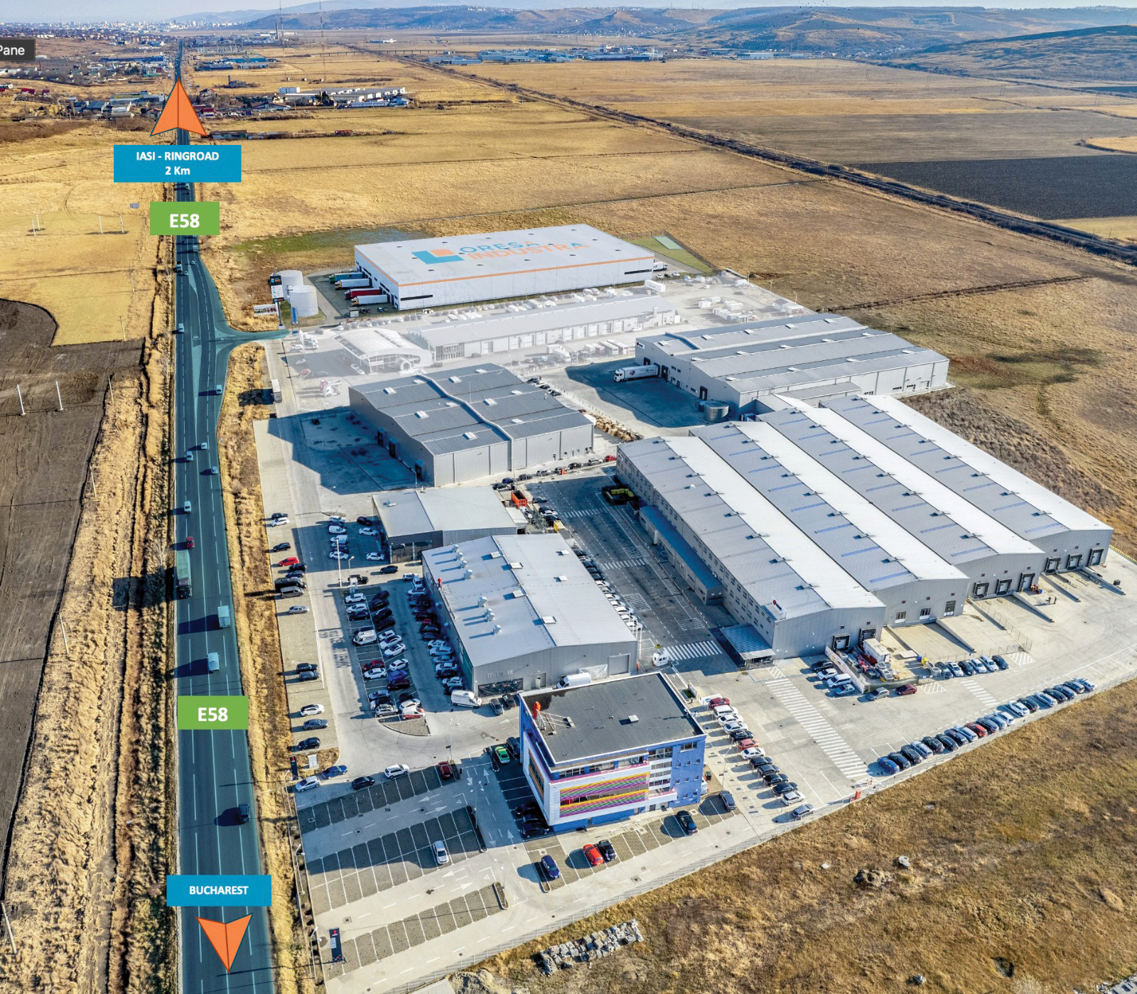 Oresa Industra a investit până acum 20 milioane euro în Iași și vrea să dubleze suprafața logistică din capitala Moldovei