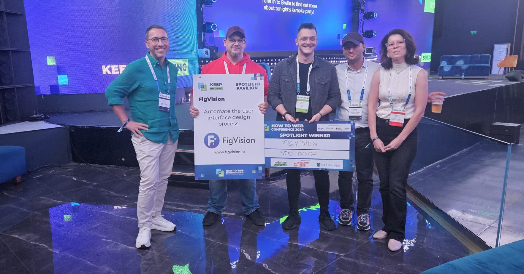 Start-up-ul Fig Vision a câștigat investiția de 350.000 de euro de la conferința How to Web
