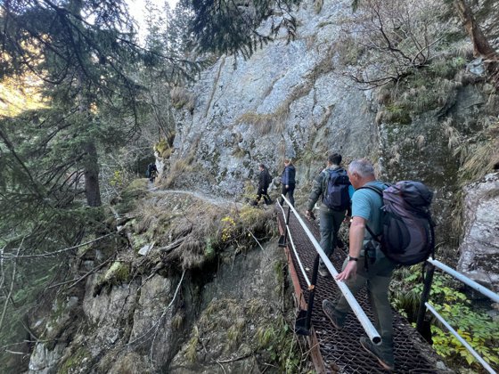 Poteca Balaurului, una dintre cele mai frumoase din munții României