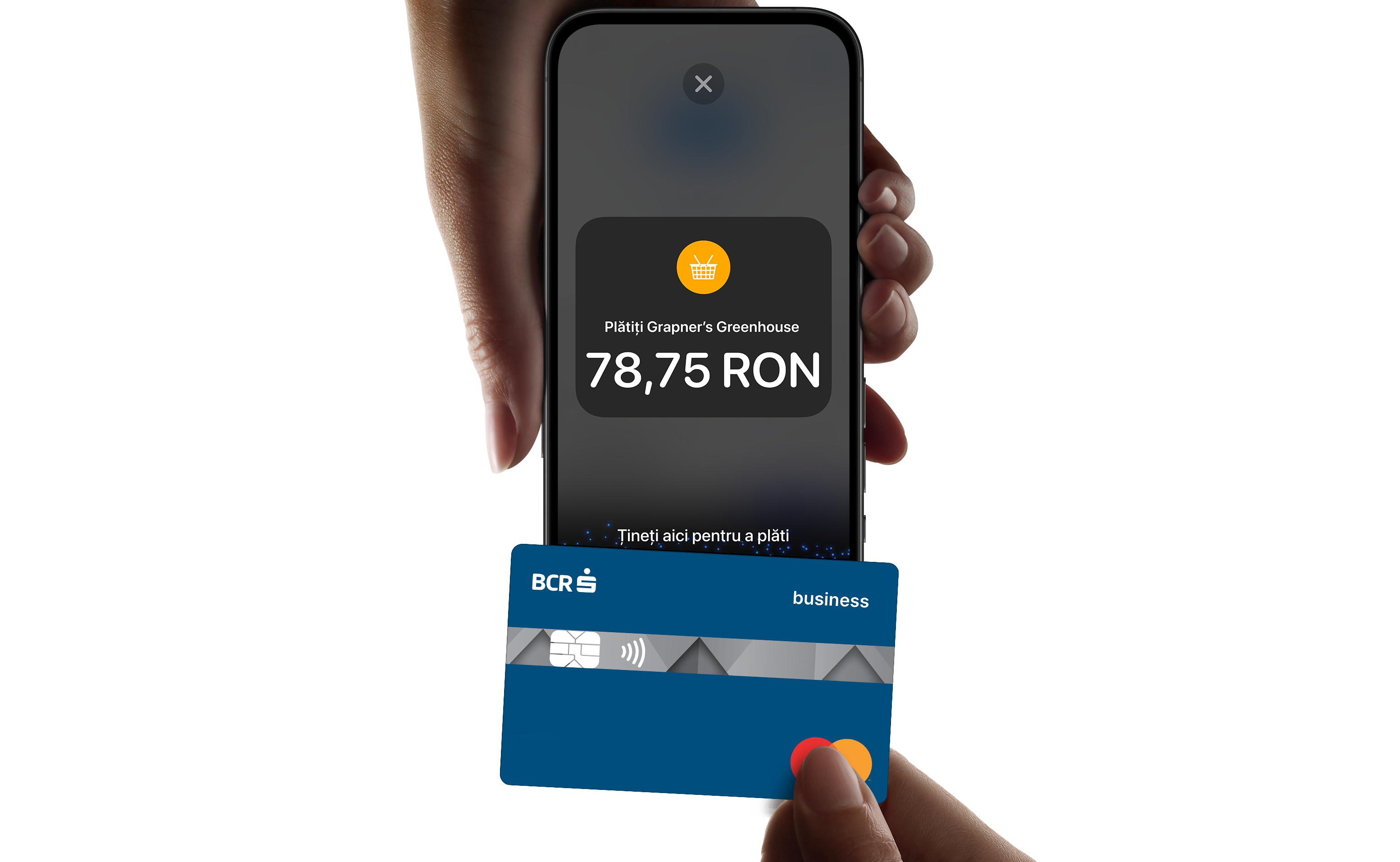 O aplicație de la Global Payments și Erste Bank, proprietarul BCR, permite comercianților din România, Cehia și Austria să accepte plăți contactless prin iPhone