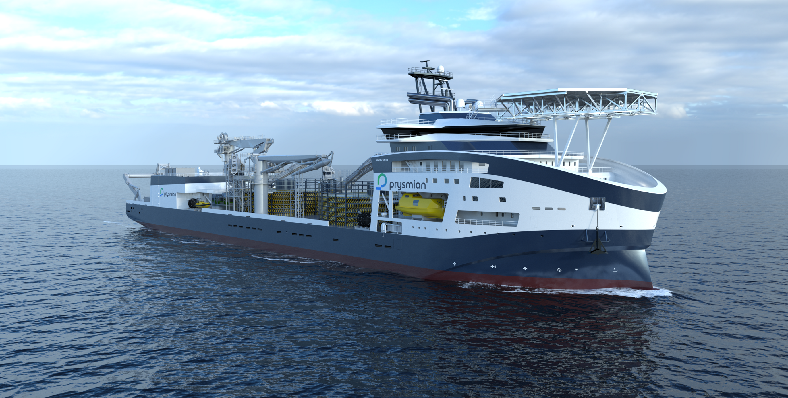 Tranziție spre verde cu impact în România: Italienii de la Prysmian au lansat la șantierul VARD Tulcea construcția unei nave folosită la parcurile eoliene off-shore. Valoarea totală a navei este de 230 mil. euro. Ce se face în România?