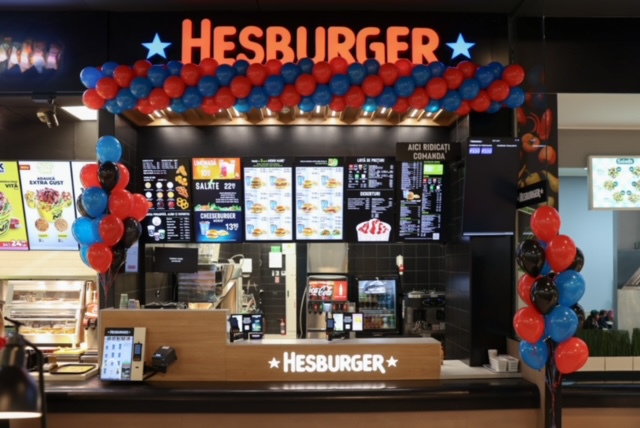 Hesburger deschide al șaselea restaurant din România, în Mega Mall, și ajunge la investiții de 1,5 milioane Euro în București