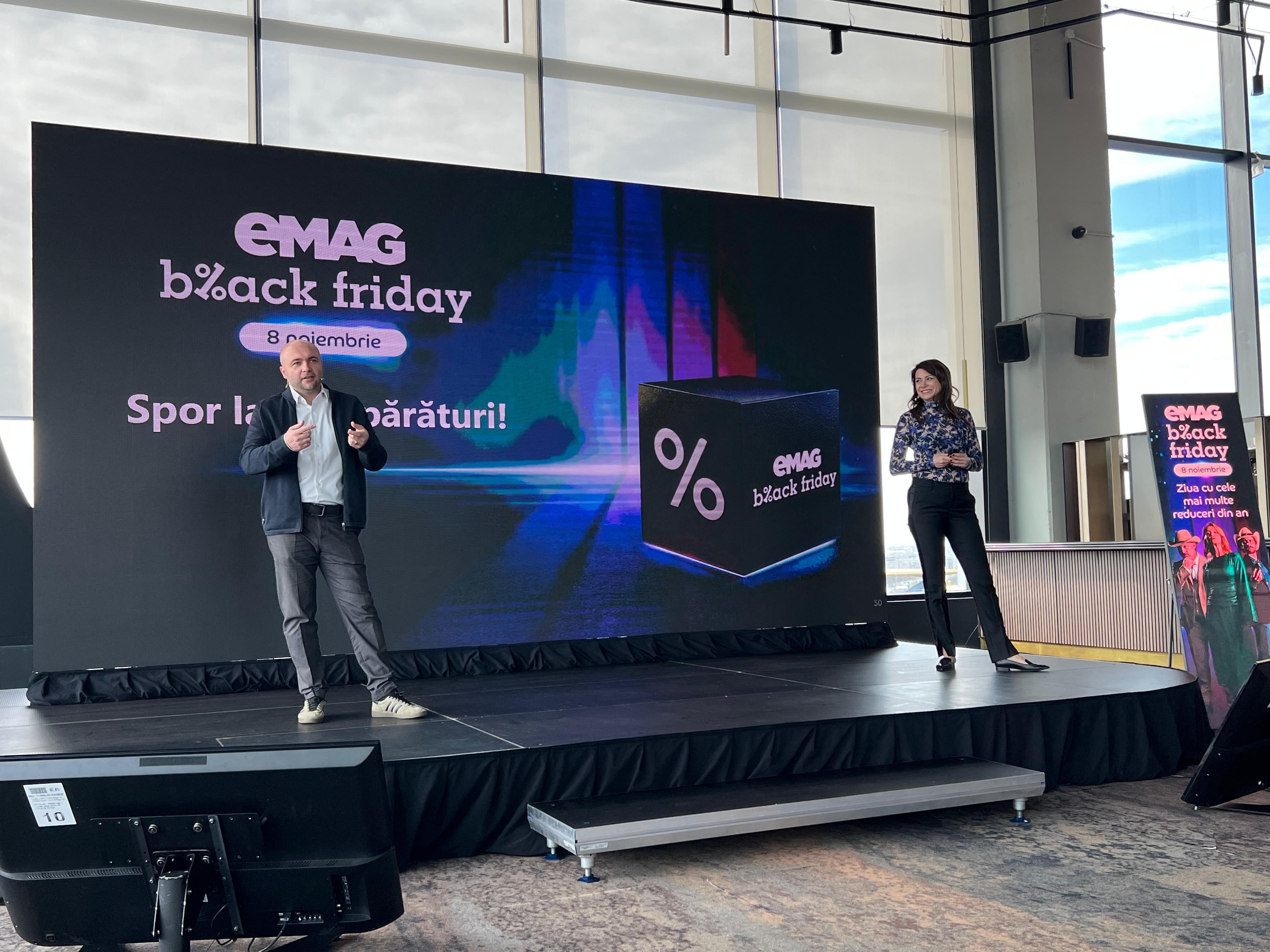 Irina Pencea, General Manager eMAG România și Senior VP eMAG Bulgaria, Ungaria, România: Vrem să trecem de vânzări de 800 mil. lei de Black Friday anul acesta și să livrăm produsele până pe 23 noiembrie