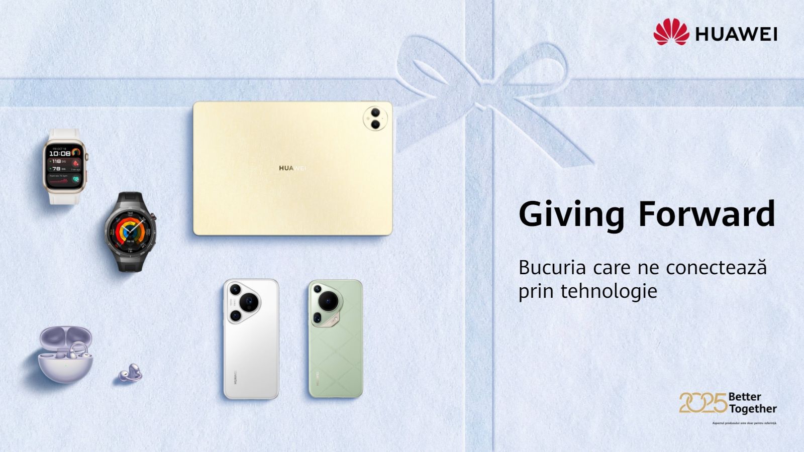 Găsește echilibrul între muncă și sănătate cu un cadou de Crăciun: selecția HUAWEI pentru manageri și antreprenori