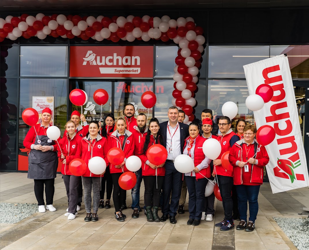Auchan vrea să recruteze peste 120 de angajați și va deschide două  magazine noi în București, inclusiv primul hipermarket discount ATAC