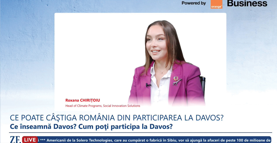 Unul din puținii tineri români care participă la forumul mondial de la Davos, care aduce împreună cei mai puternici și influenți oameni ai planetei, privește cu optimism spre România „Suntem pe o traiectorie bună. Se întâmplă și lucruri bune” VIDEO