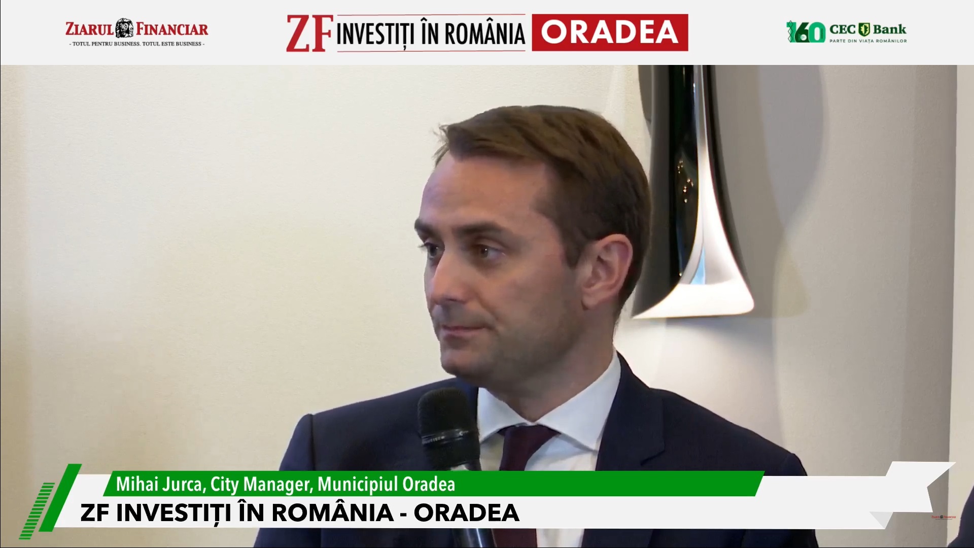 City managerul de la Oradea, Mihai Jurca, a fost numit consilier prezidențial