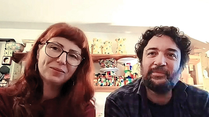 Afaceri de la Zero. Olivia și Eduard Săvulescu au renunțat la profesorat și au început acum aproape două decenii proiectul HandmadeArt, brand sub care au creat aproape 100.000 de produse lucrate manual