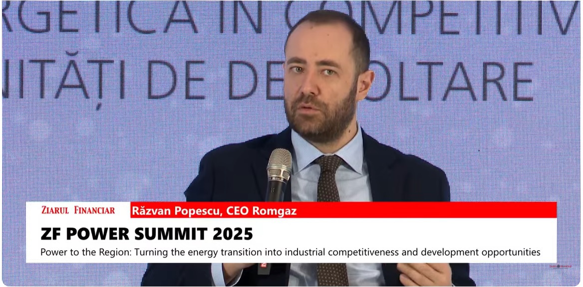 Răzvan Popescu, CEO Romgaz: Nu avem nicio temere că în momentul în care va apare gazul din Marea Neagră nu vom avea cumpărători. Știm care este apetitul pieței, știm care sunt termenele de livrare. Nu cred că vor fi probleme la vânzare