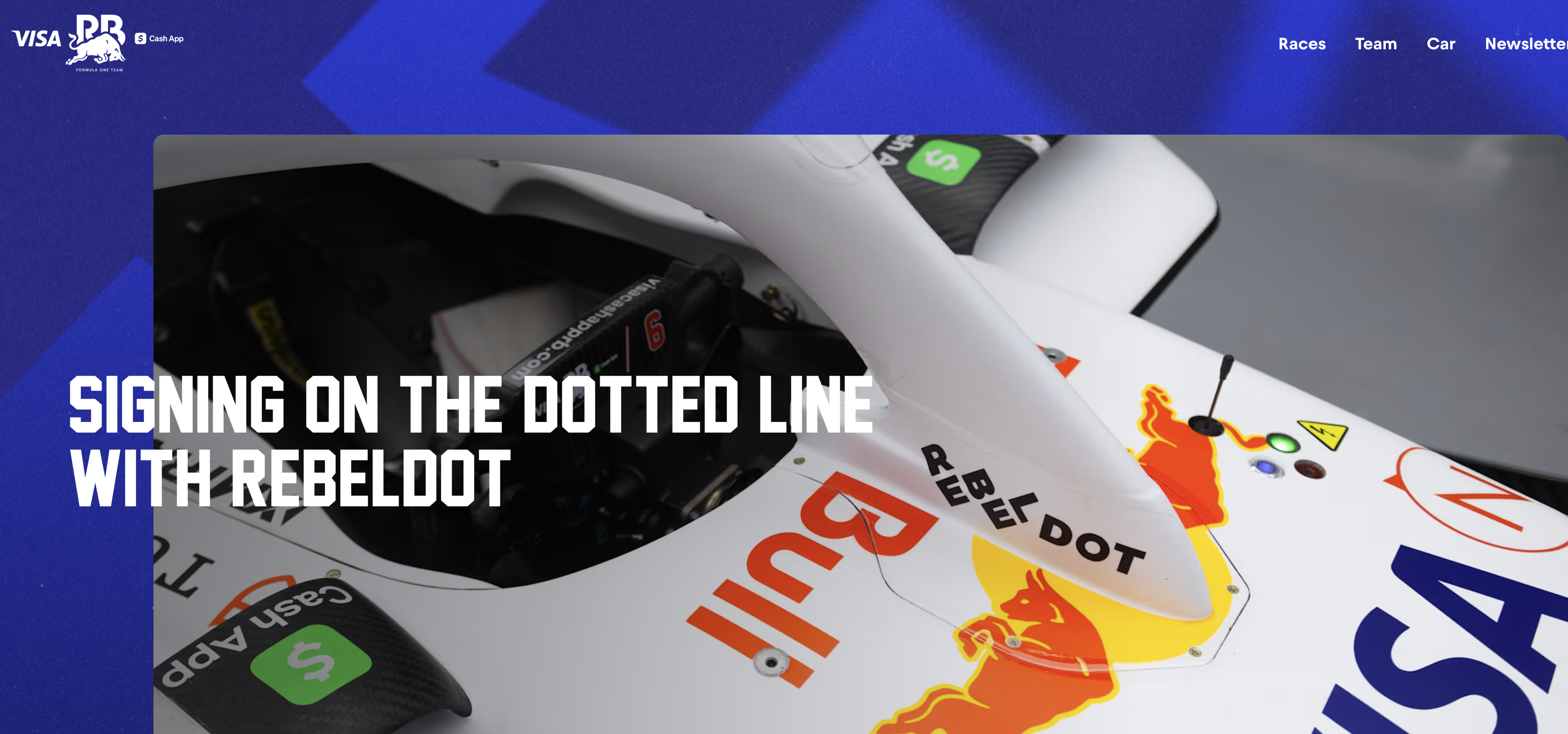 A doua companie tech din România care intră în Formula 1: RebelDOT a devenit partener tehnologic pentru echipa italiană Visa Cash App Racing Bulls