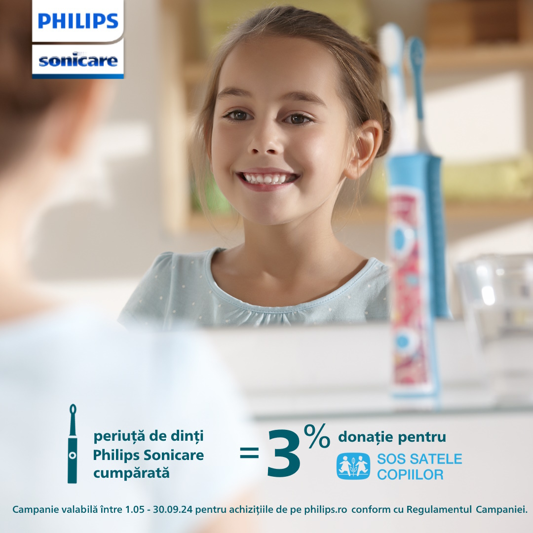 CSR 2024. Philips România: Dăruim zâmbete împreună