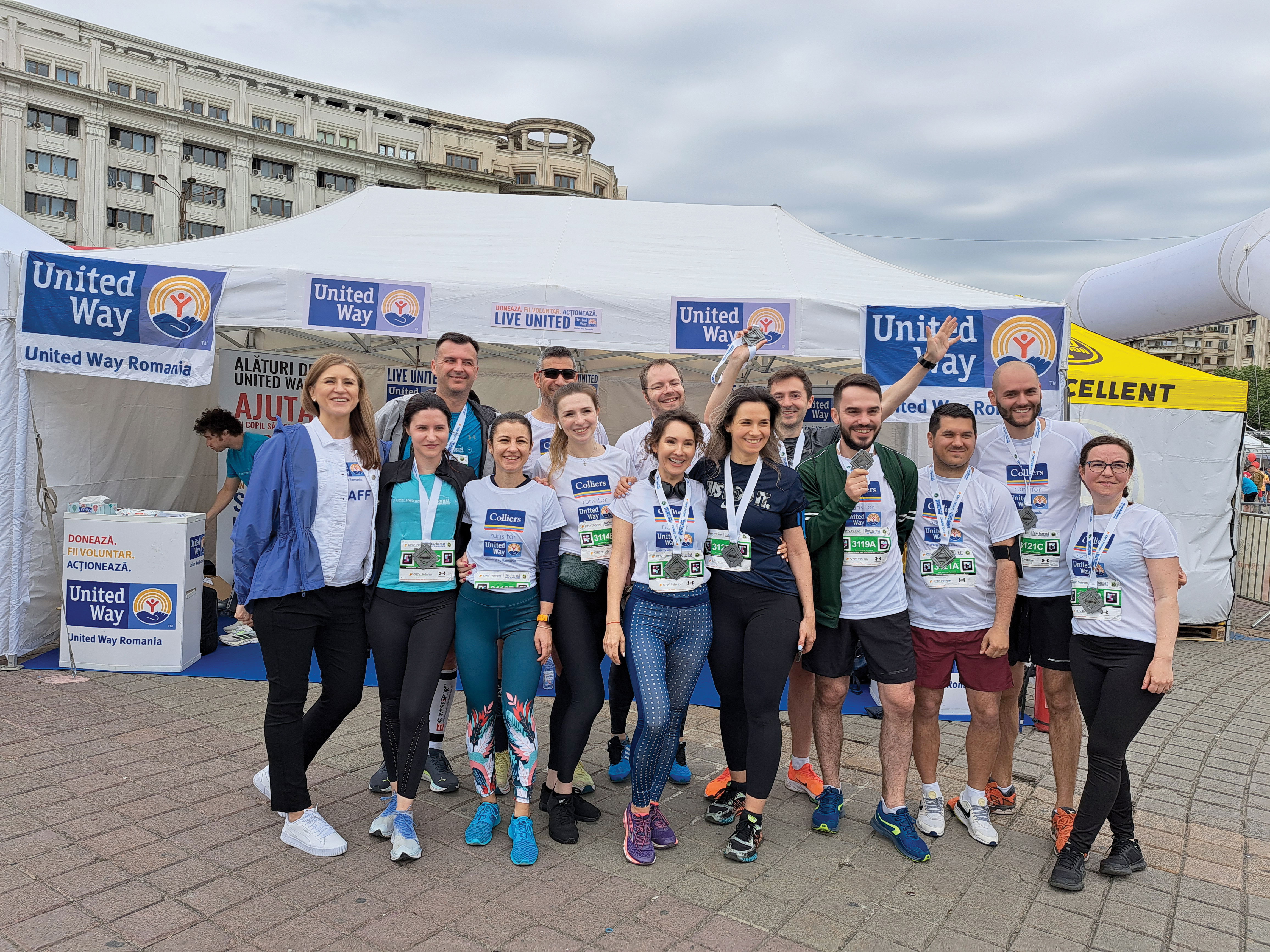 CSR 2024. Colliers Romania: Participare la maraton